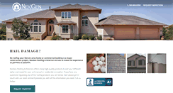 Desktop Screenshot of nexgenroof.com