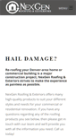 Mobile Screenshot of nexgenroof.com